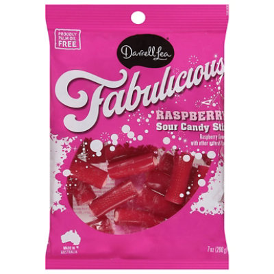 Darrell Lea Candy Raspberry Stix - 7 OZ - Image 3