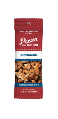 Pecan Nation Pecans Pn Cinnamon - 1 OZ