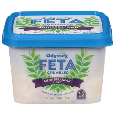 Odyssey Cheese Feta Crmbl Medtrn - 6 OZ - Image 3