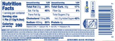 Tk Single Serve Blueberry Cheesecake Pie - 4 OZ - Image 6