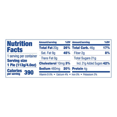 Tk Single Serve Blueberry Cheesecake Pie - 4 OZ - Image 4