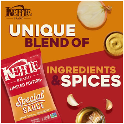 Kettle Brand Special Sauce Kettle Potato Chips - 7 Oz - Image 2