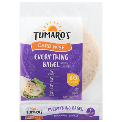 Everything Bagel Carb Wise Wraps - 11.2 OZ - Image 1