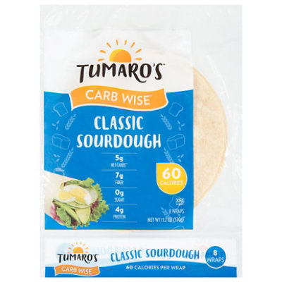 Classic Sourdough Carb Wise Wraps - 11.2 OZ - Image 1