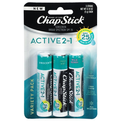 Chapstick Active 2-in-1 3pk - EA - Image 3