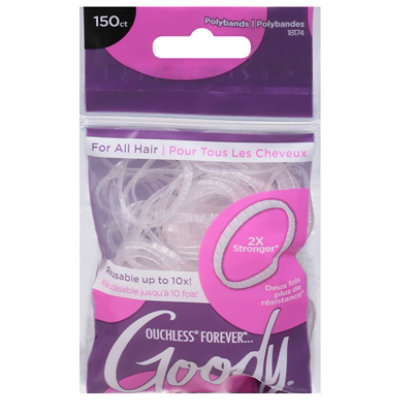 Goody Polyband Forever Clear 150ct - 150 CT - Image 3