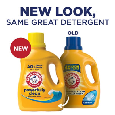 ARM & HAMMER Clean Burst 50 Loads Liquid Laundry Detergent - 50 Fl. Oz. - Image 2