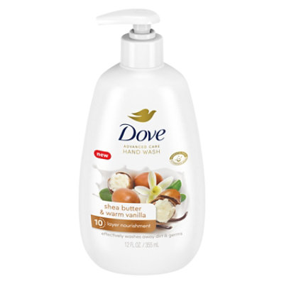 Dove Hand Wash Shea Butter Plus Vanilla 12fo - 12 FZ - Image 3