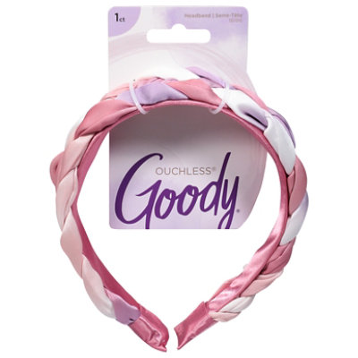 Goody Headband Watercolor Braid Pink - 1 CT - Image 3