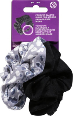 Goody Scrunchies Forever Blk Dot 2ct - 2 CT - Image 4