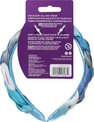 Goody Headband Watercolor Braid Blue - 1 CT - Image 4