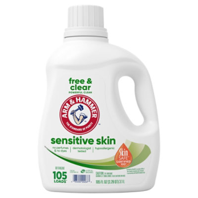 ARM & HAMMER Sensitive Skin Free Clear 105 Loads Liquid Laundry Detergent - 105 Fl. Oz. - Image 1