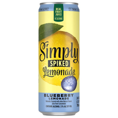 Simply Spiked Blueberry Lemonade 24oz - 24 FZ - Image 3