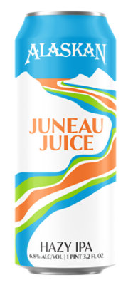 Alaskan Juneau Juice Hazy Ipa 19.2 Fz - 19.2 FZ - Image 1