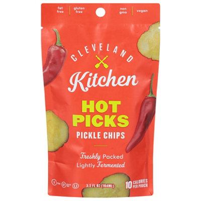 Cleveland Kitchen Hot Pickle Chips - 3 OZ - Image 2