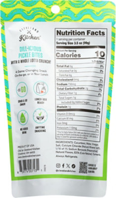 Cleveland Kitchen Dilly Garlic Pickle Chips - 3 OZ - Image 5