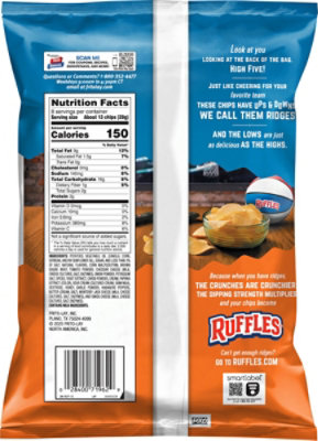Ruffles Honey Habanero Chips - 8 Oz - Image 5