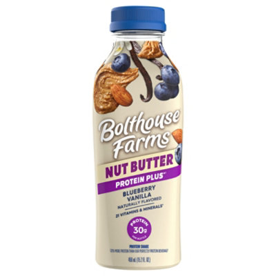 Bolthouse Nut Butter Protein Plus Blueberry Vanilla - 15.2 FZ - Image 1