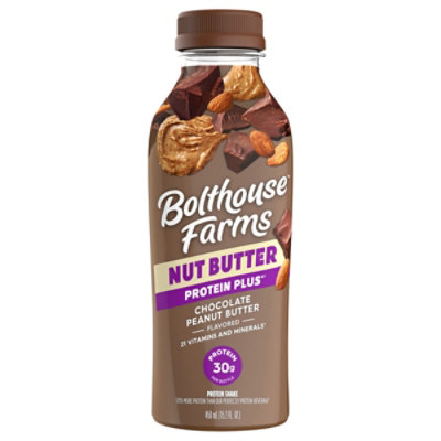 Bolthouse Nut Butter Protein Plus Chocolate Peanut Butter 15.2 Fz - 15.2 FZ - Image 1