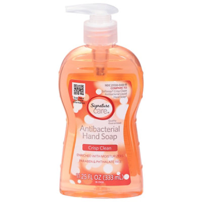 Signature Select/Care Antibacterial Crisp Clean Hand Soap Bottle - 11.25. Fl Oz. - Image 3