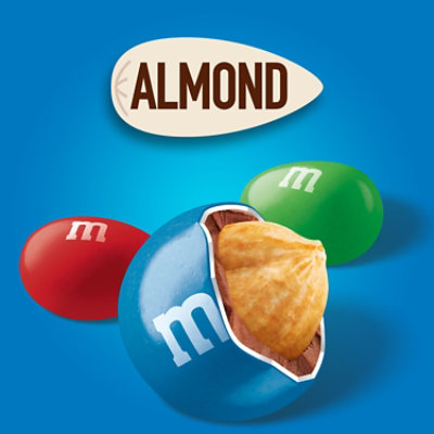 M&M'S Almond Milk Chocolate Candy Sharing Size In Resealable Bag - 8.6 Oz - Image 3