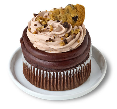 Chocolate Chip Cookie Dough Cupcake 1 Count - EA - Image 1