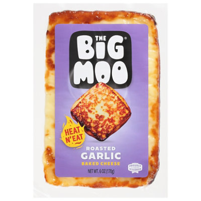 The Big Moo Cheese Baked Roasted Garlic - 6 OZ