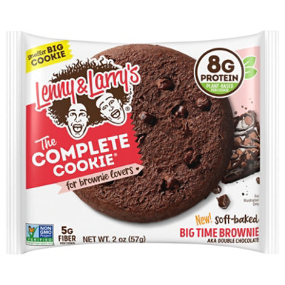 Lenny & Larrys Bar Cookie Double Chocolate - 2 OZ - Image 1