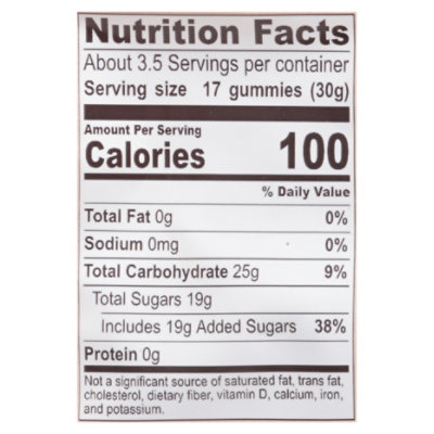 Buck Naked Bears Blackberry Aronia Gummy 3.5oz - 3.5 OZ - Image 4