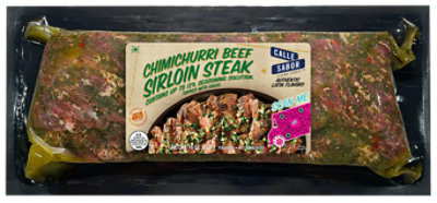 Calle Sabor Chimichurri Beef Sirloin Steak - 16 OZ - Image 1