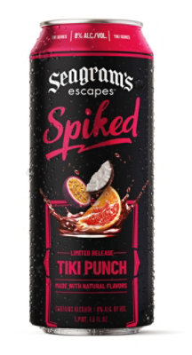 Seagrams Escapes Spiked Tiki Series Seasonal 23.5oz Cans - 23.5 FZ - Image 2