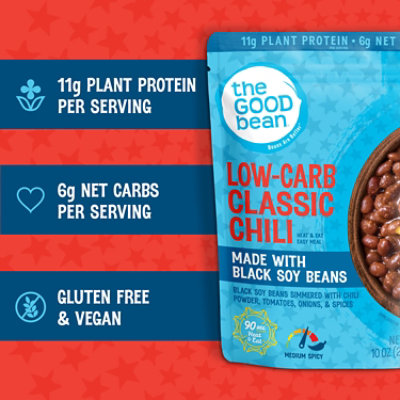 The Good Bean Chili Low Carb - 10 OZ - Image 2