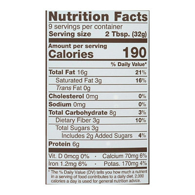 Barney Butter Chocolate Almond Butter Blend 10 oz (Pack of 6) - Image 2