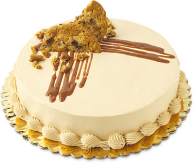Oatmeal Raisin Cookie Dough Cake 8 Inch 1 Layer - EA - Image 1