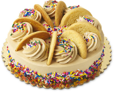 Sugar Chip Cookie Dough Cake 8 Inch 1 Layer - EA - Image 1