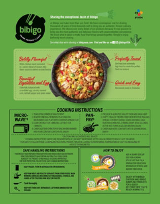 Bibigo Korean Style Fried Rice Chicken With Korean Bbq - 18 OZ - Image 6