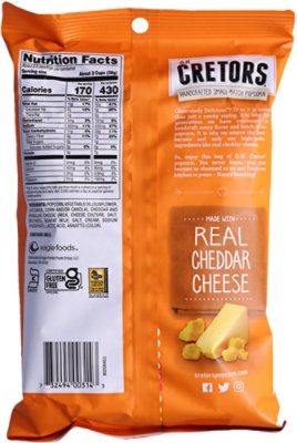 Gh Cretors Cheddar Cheese Popcorn 2.5oz - 2.5 OZ - Image 6