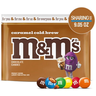 M&m's Caramel Cold Brew Stand Up Pouch 9.05 Ounces Per Bag - 9.05 OZ - Image 1