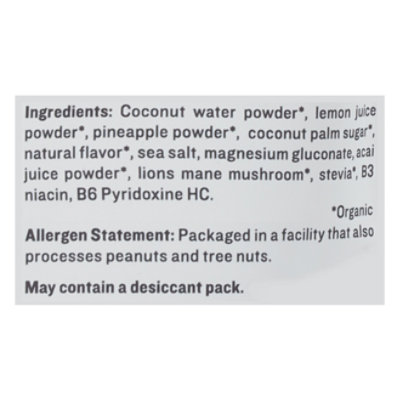 Sunfood Superfood Hydration Focus Pineapple Acai - 8.0 OZ - Image 4