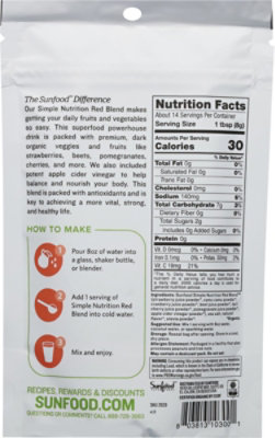 Sunfood Simple Nutrition Red Og2 - 4.0 OZ - Image 6