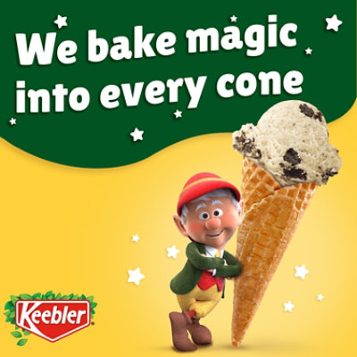 Keebler Waffle Ice Cream Cones 12 Count - 5 Oz - Image 4