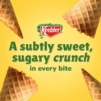 Keebler Waffle Ice Cream Cones 12 Count - 5 Oz - Image 2