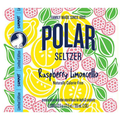 Polar Raspberry Limoncello 6-12fz - 6-12FZ - Image 2