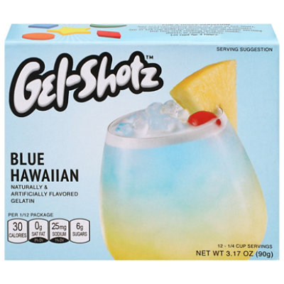 Gel Shotz Gelatin Blue Hawiian - 3.17 OZ - Image 3