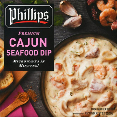 Phillips Cajun Seafood Dip - 8.25 OZ - Image 2