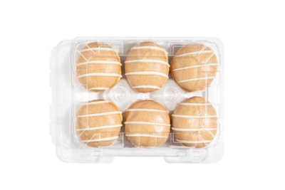 Ct Bakery Mini Cinnamon Bun Flavored Donuts 6 Count - 12.98OZ - Image 1