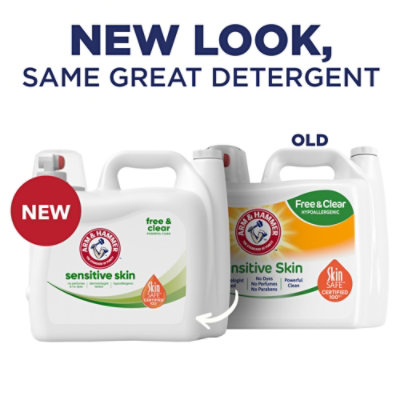 ARM & HAMMER Sensitive Skin Free  Clear 140 Loads Liquid Laundry Detergent - 140 Fl. Oz. - Image 2