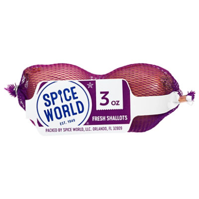Spice World Shallots Sleeve - 3 OZ - Image 1