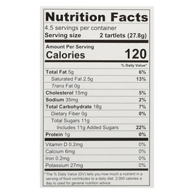 Bonne Maman Lemon Tartlets 4.76oz - 4.76 OZ - Image 3