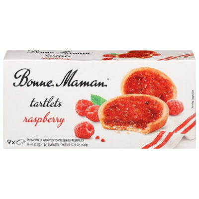 Bonne Maman Raspberry Tartlets - 4.76 Oz - Image 3